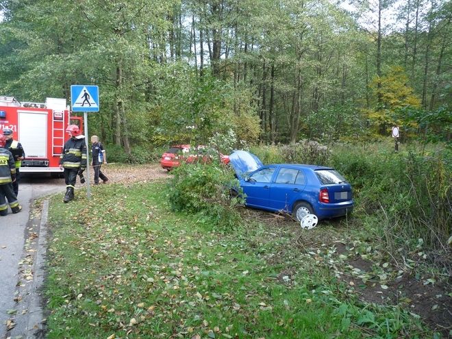 Jazdę z czterema promilami zakończył na drzewie, KMP w Jastrzębiu-Zdroju