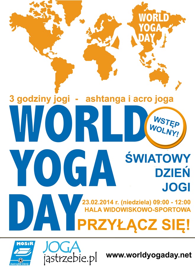 Światowy dzień jogi w Jastrzębiu, mat. pras