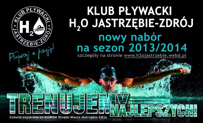 Klub Pływacki H2O Jastrzębie-Zdrój szuka nowych pływaków, 