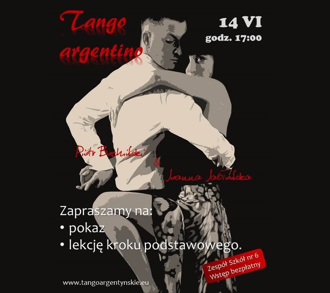 Tango argentyńskie: wybierz się na bezpłatną lekcję i pokaz, Materiały prasowe